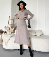 Ангоровый костюм женский KG-365A630