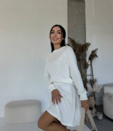 Теплый костюм женский с юбкой  KG-387A390