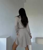 Теплый костюм женский с юбкой  KG-387A390