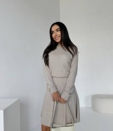 Теплый костюм женский с юбкой  KG-387A390