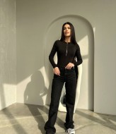 Боди с рукавами через палец OTA-204A330