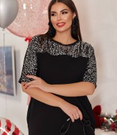 Пайетка платье  BEL-3332A17