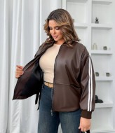 Женская куртка эко кожа  VIA-300A750
