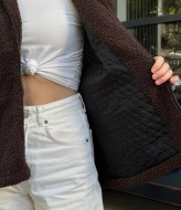 Теплая шубка из мягкого Тедди HB-0145A800