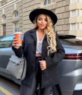 Кашемировое пальто короткое  ANK-73463.1A1250