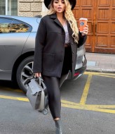 Кашемировое пальто короткое  ANK-73463.1A1250