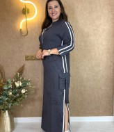 Длинное женское платье  VL-1124A950