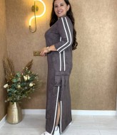 Длинное женское платье  VL-1124A950