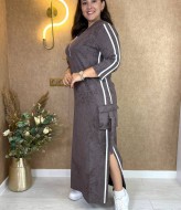 Длинное женское платье  VL-1124A950