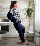 Пижама женская с начесом  DG-d41671A500