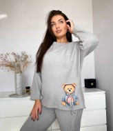 Женская флисовая пижама DG-p15441A500