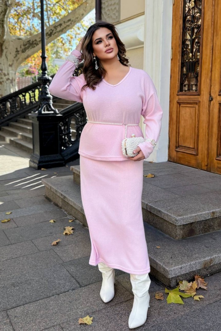 Костюм свитер и юбка MT-400A650