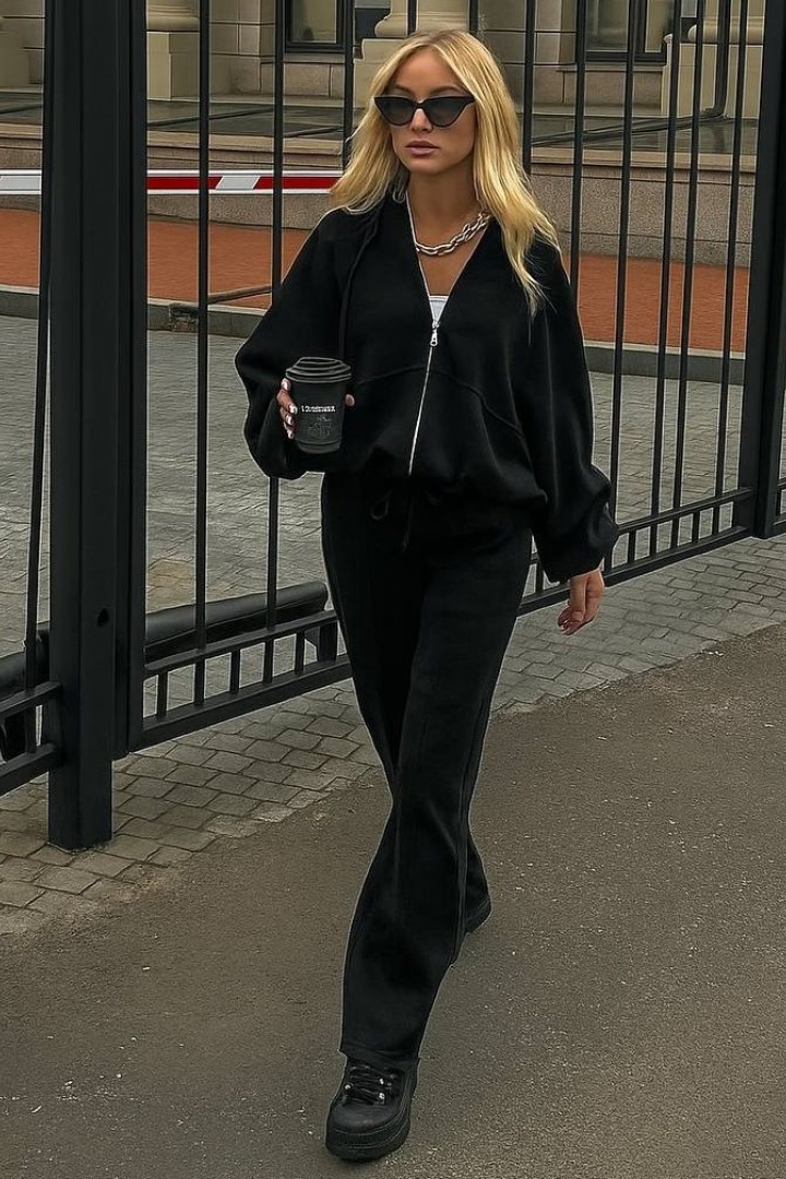 Женский костюм с объёмной кофтой DMP-A7266A500