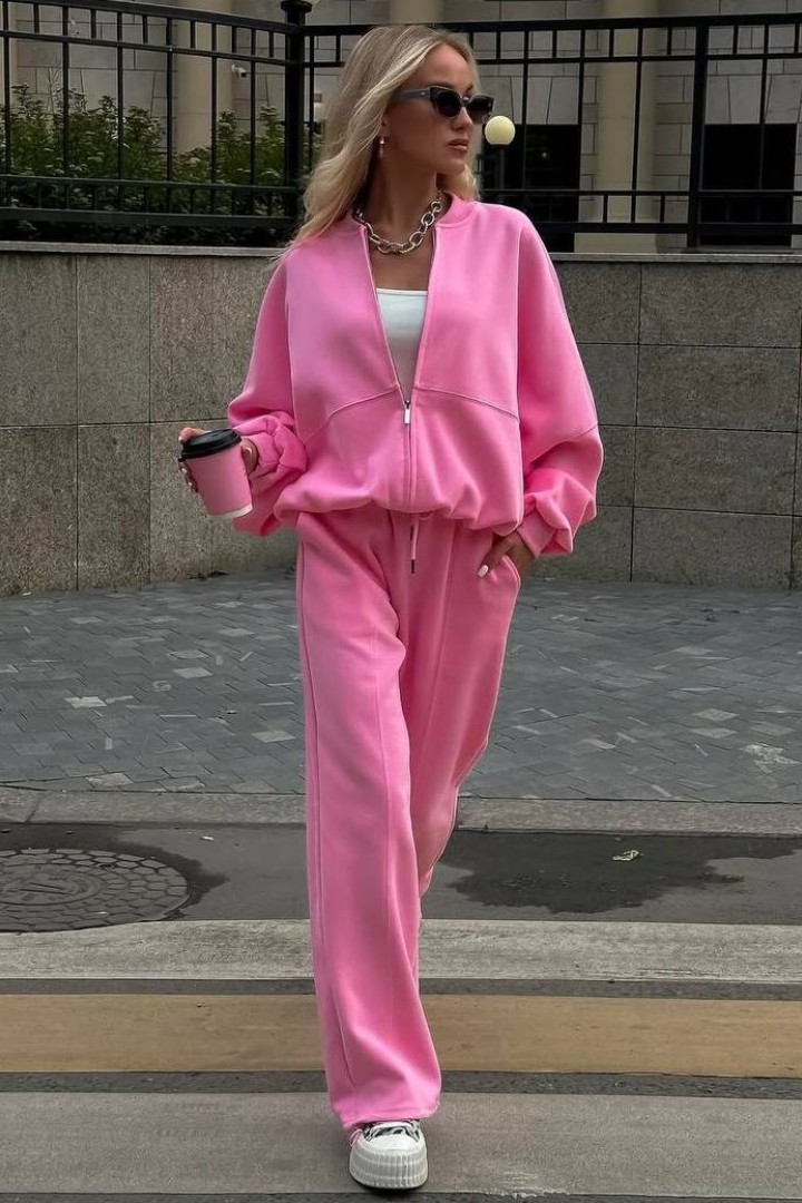 Женский костюм с объёмной кофтой DMP-A7266A500