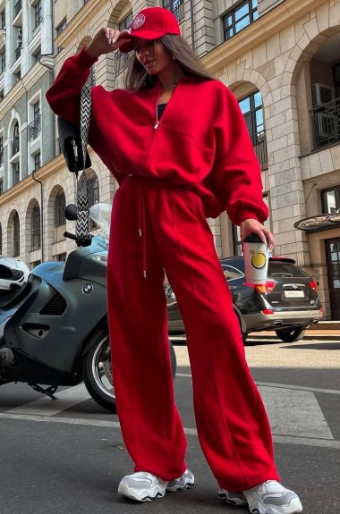 Женский костюм с объёмной кофтой DMP-A7266A500