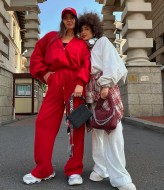 Женский костюм с объёмной кофтой DMP-A7266A500