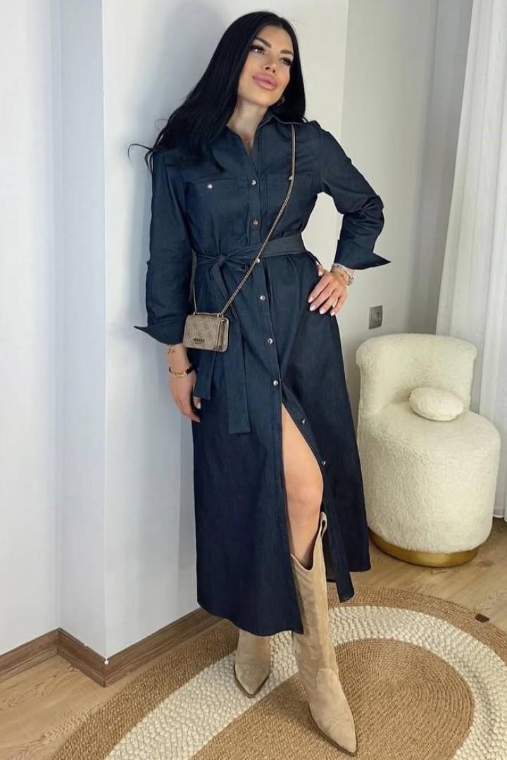 Платье из денима RED-rs141A600