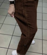 Женские тёплые вельветовые брюки KC-0510A630