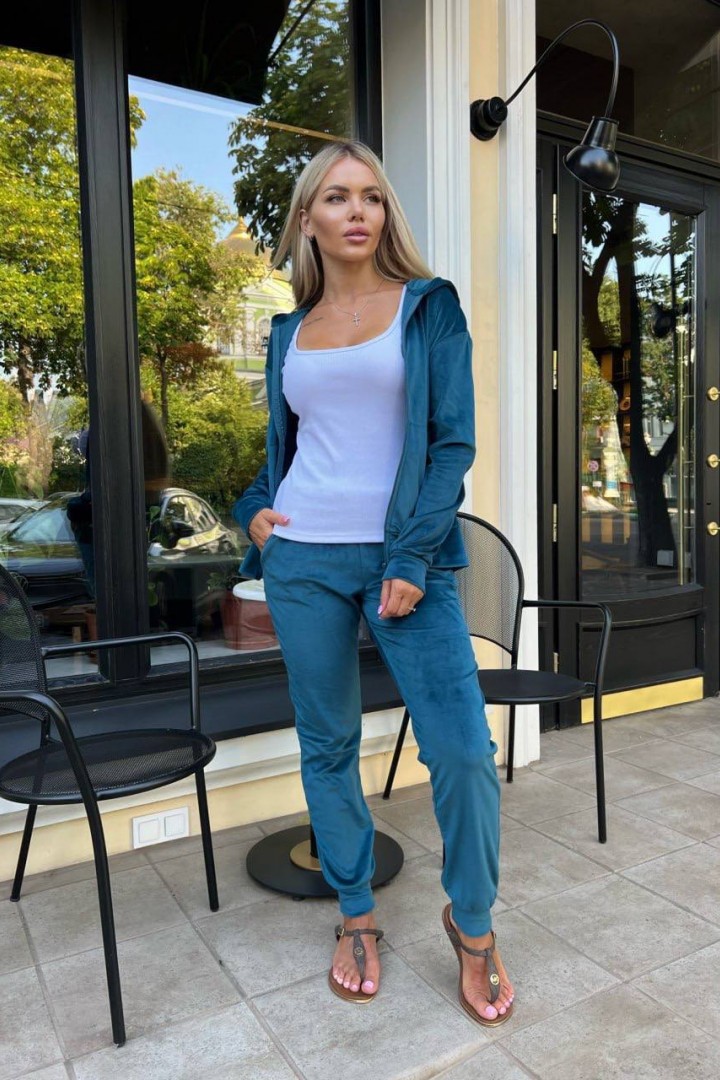 Велюровый спортивный костюм IND-2052A500