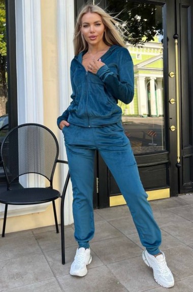 Велюровый спортивный костюм IND-2052A500 Велюровый спортивный костюм IND-2052A500