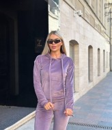 Спортивный костюм женский велюровый  IND-2053A500