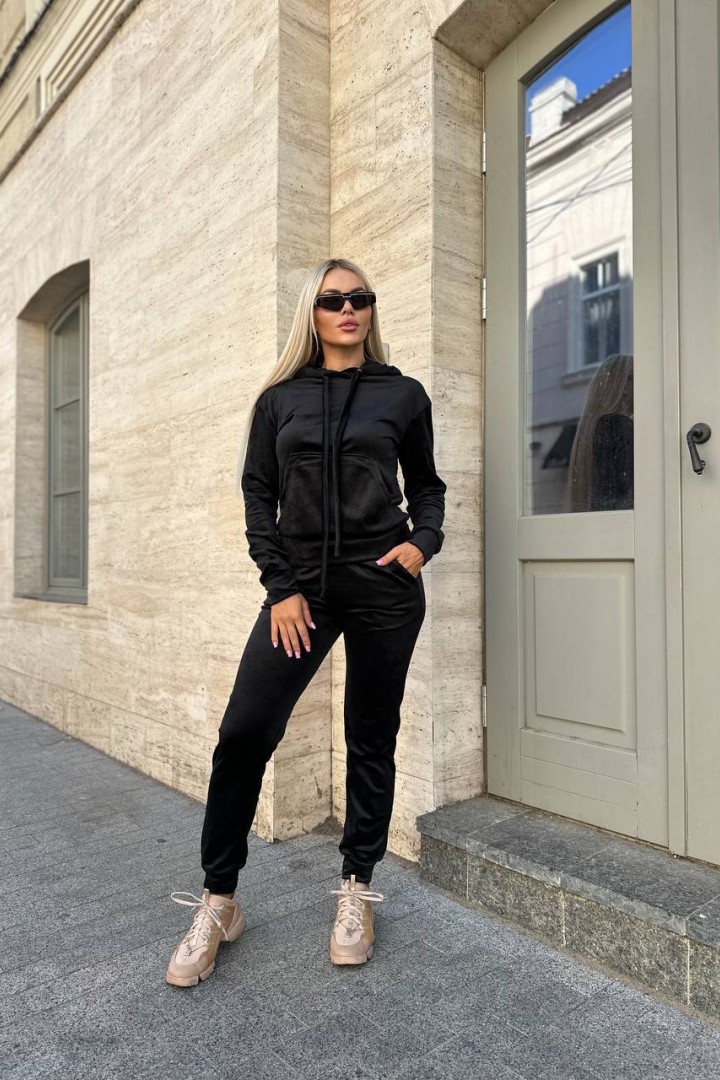 Спортивный костюм женский велюровый  IND-2053A500