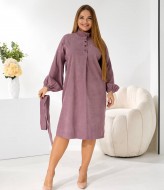 Вельветовое платье свободного фасона TS-464A480