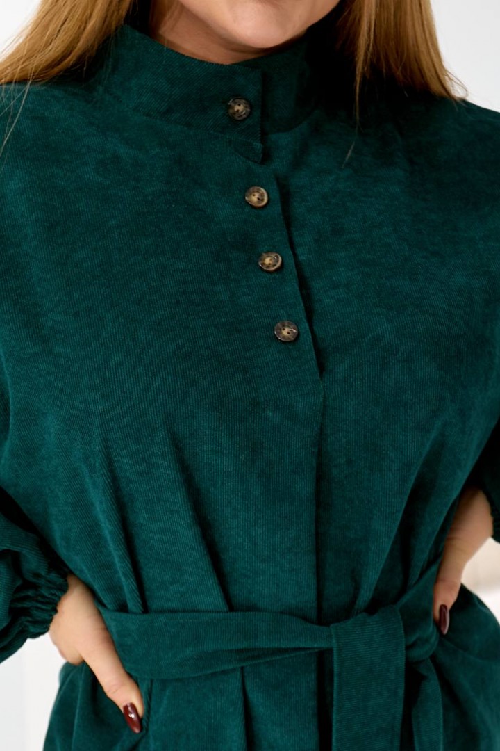 Вельветовое платье свободного фасона TS-464A480