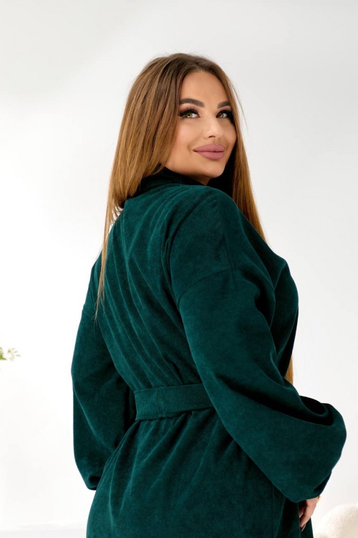 Вельветовое платье свободного фасона TS-464A480