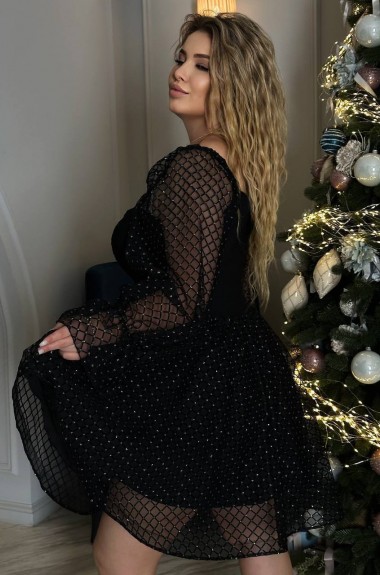 Нарядное платье с блеском YM-7040.22A19 Нарядное платье с блеском YM-7040.22A19