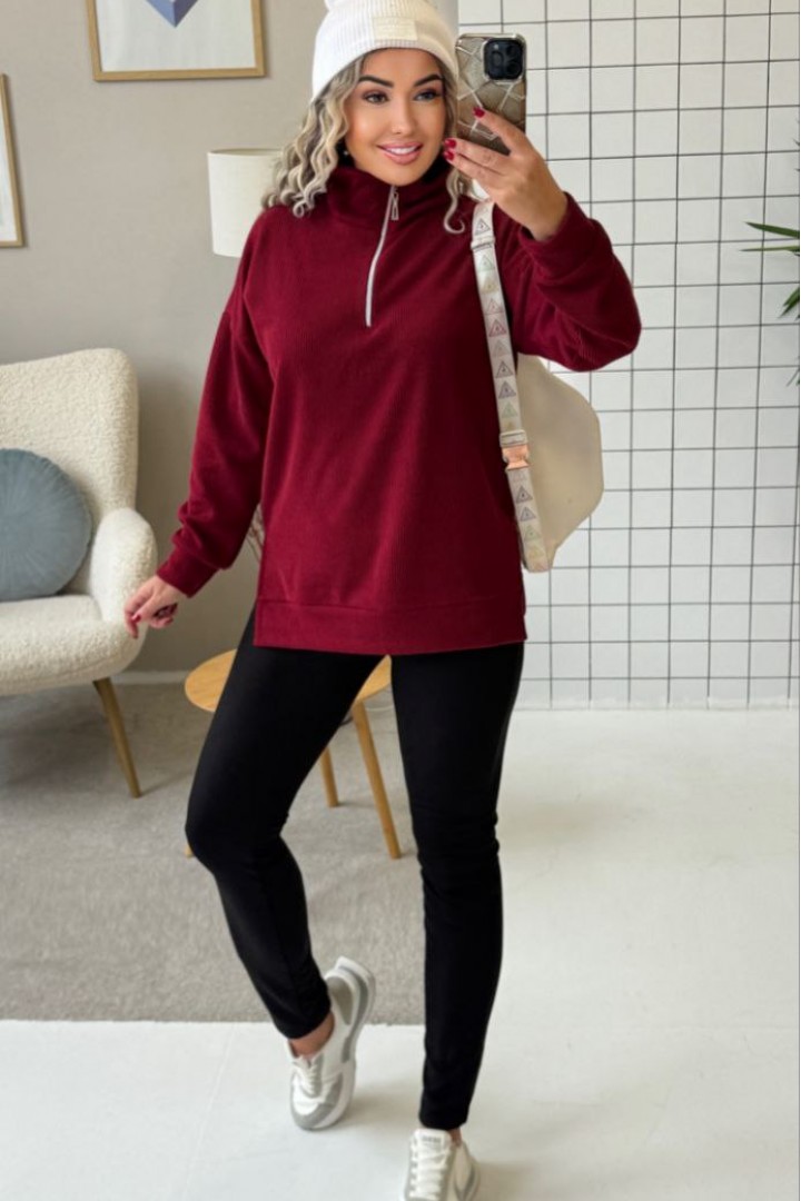 Кофта с разрезами MYD-618A380