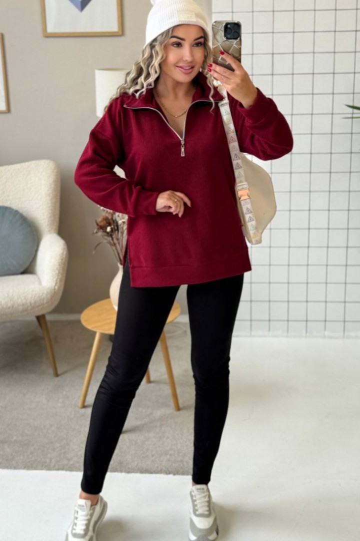 Кофта с разрезами MYD-618A380