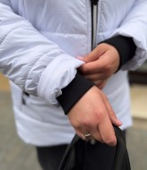 Женская весенняя куртка батал  KYB-21180A30