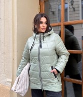 Женская весенняя куртка батал  KYB-21180A30