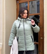 Женская весенняя куртка батал  KYB-21180A30