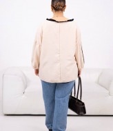 Блуза свободного кроя DOL-404A350