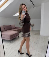 Женское платье и жилетка KG-529A870