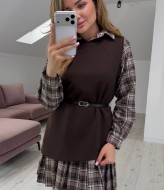 Женское платье и жилетка KG-529A870