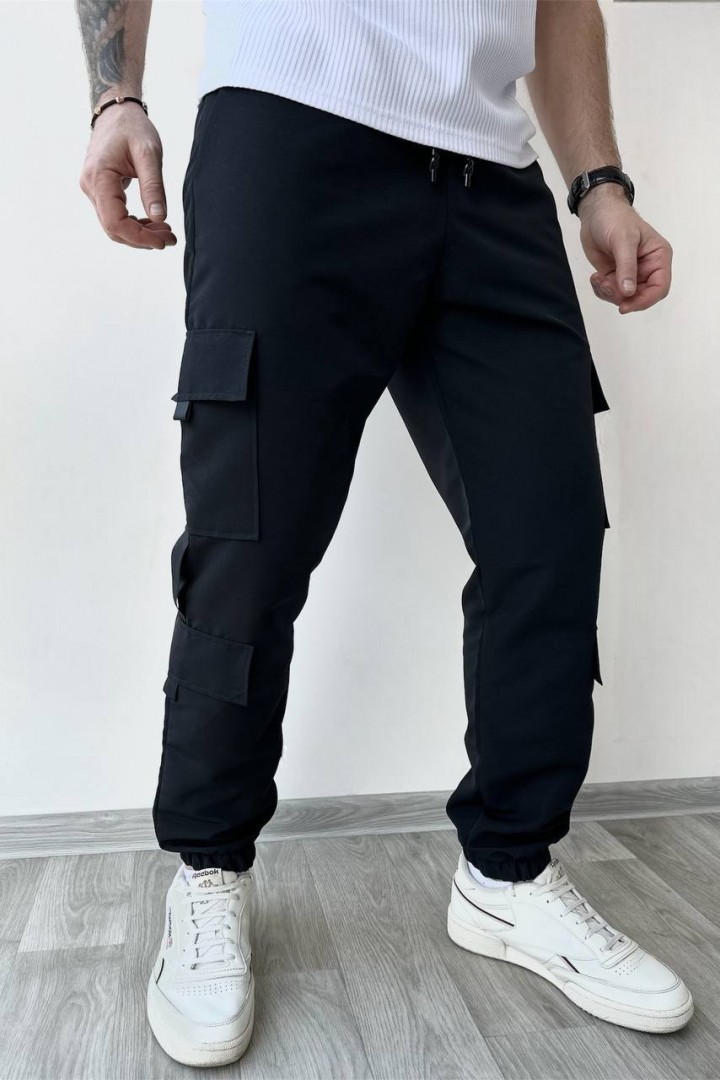 Штаны с карманами по бокам  LSA-718A450