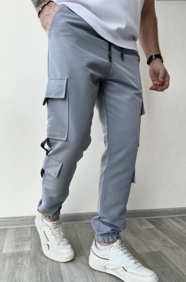 Штаны с карманами по бокам  LSA-718A450