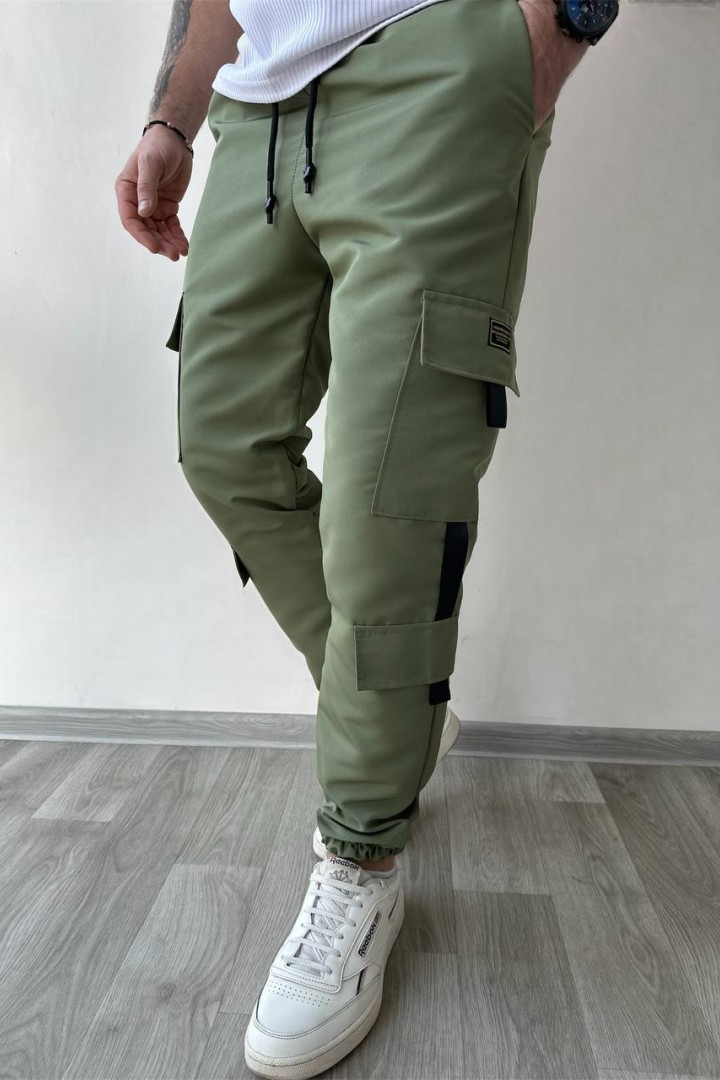 Штаны с карманами по бокам  LSA-718A450