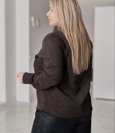 Вельветова сорочка вільного крою JA-844.3A380