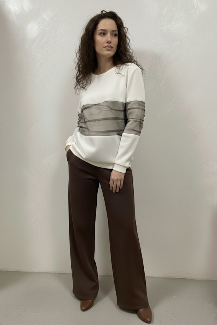 Світшот жіночий на флісі JA-741.3A250