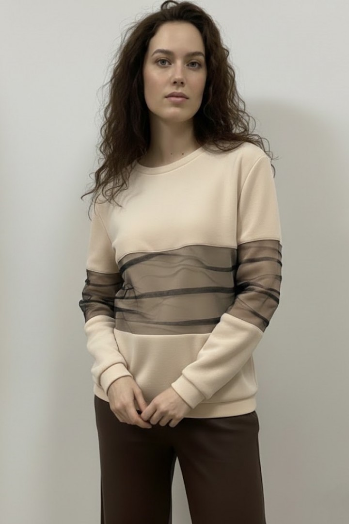 Світшот жіночий на флісі JA-741.3A250