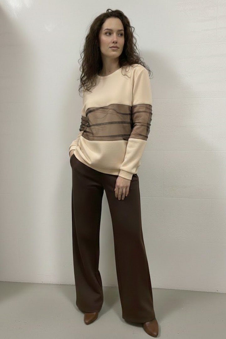 Світшот жіночий на флісі JA-741.3A250