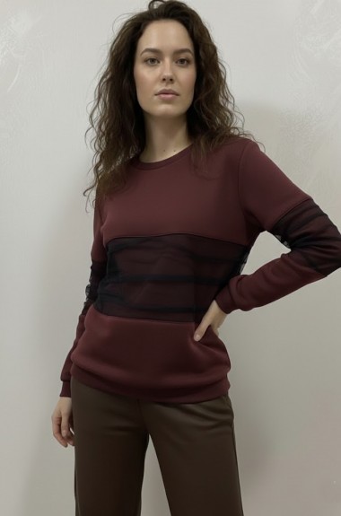 Світшот жіночий на флісі JA-741.3A250