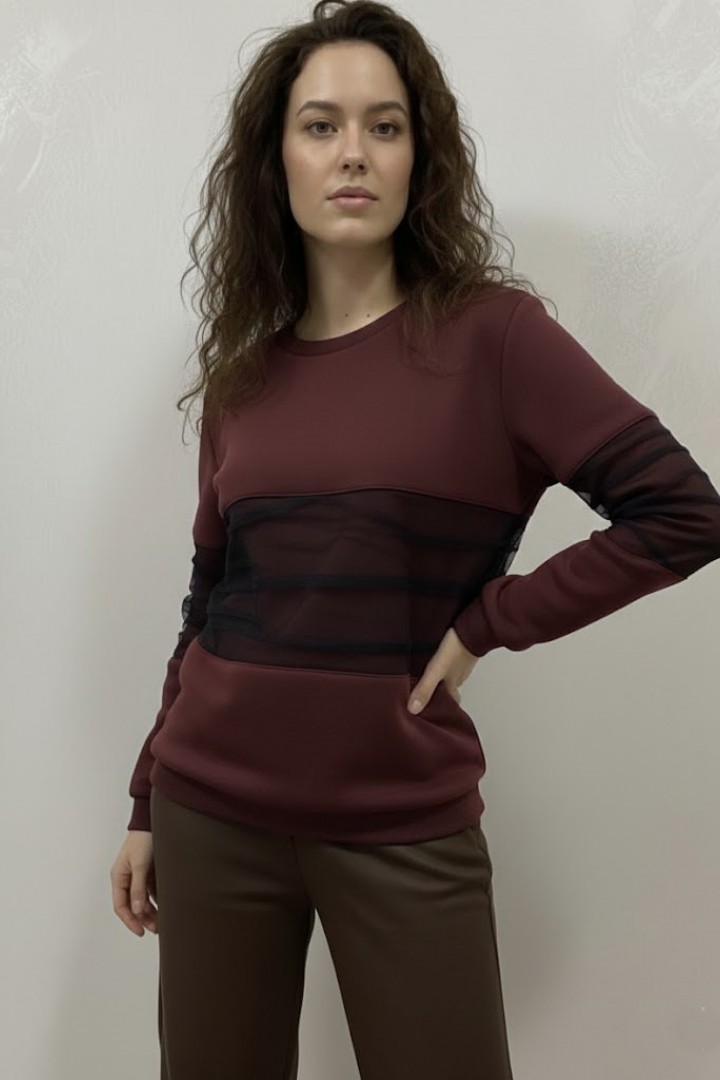 Світшот жіночий на флісі JA-741.3A250