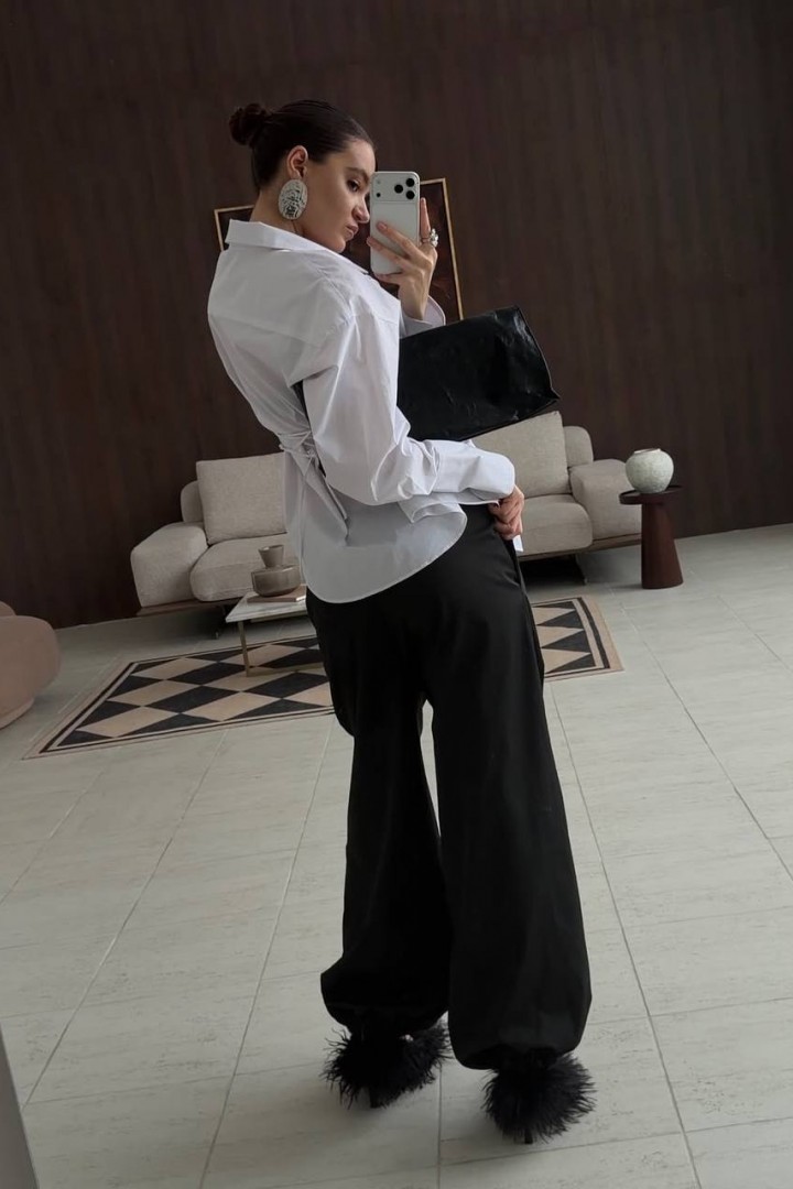 Сорочка з корсетною спинкою VOL-739A500