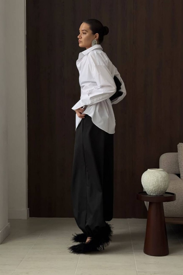 Сорочка з корсетною спинкою VOL-739A500