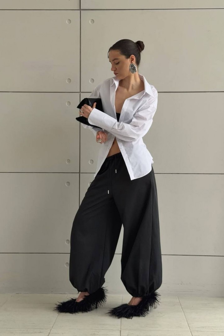 Сорочка з корсетною спинкою VOL-739A500